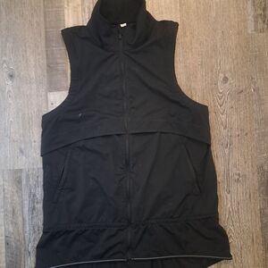 Lululemon Athletica Black Zip-Up Vest